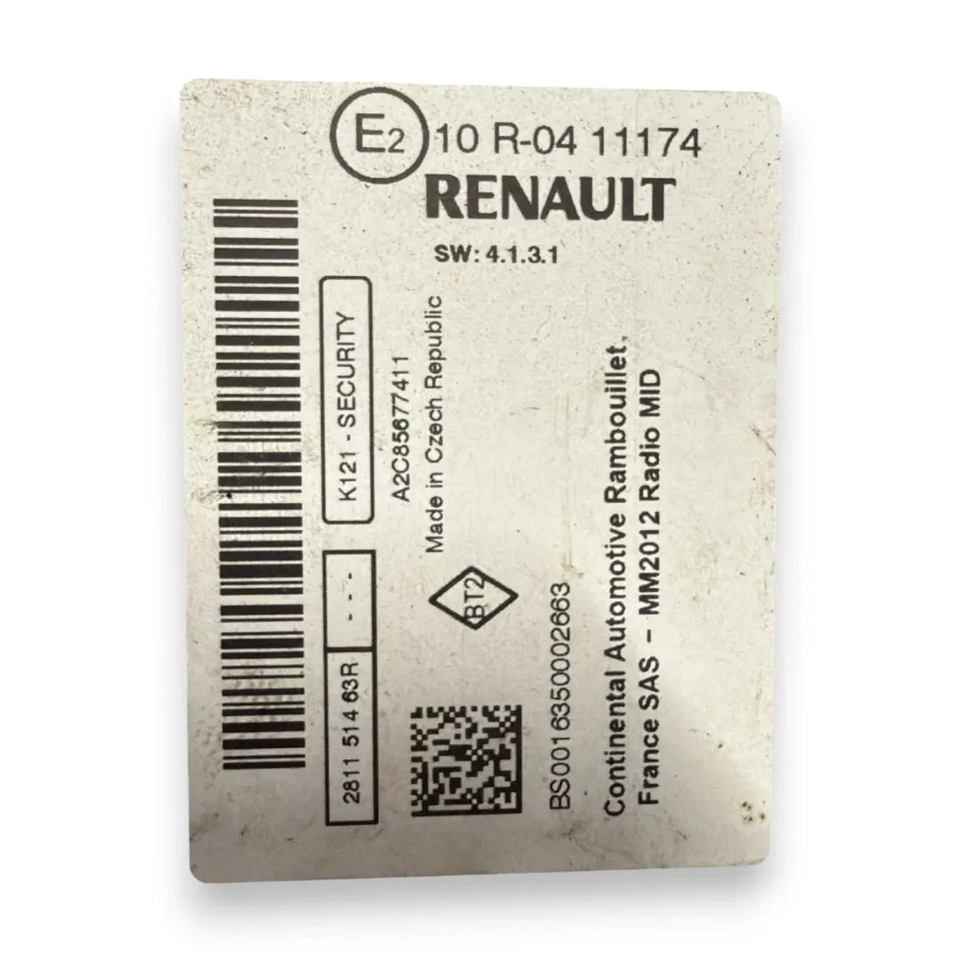 Dettaglio Autoradio Renault Clio 4ª Serie OEM 281151559R - foto 3