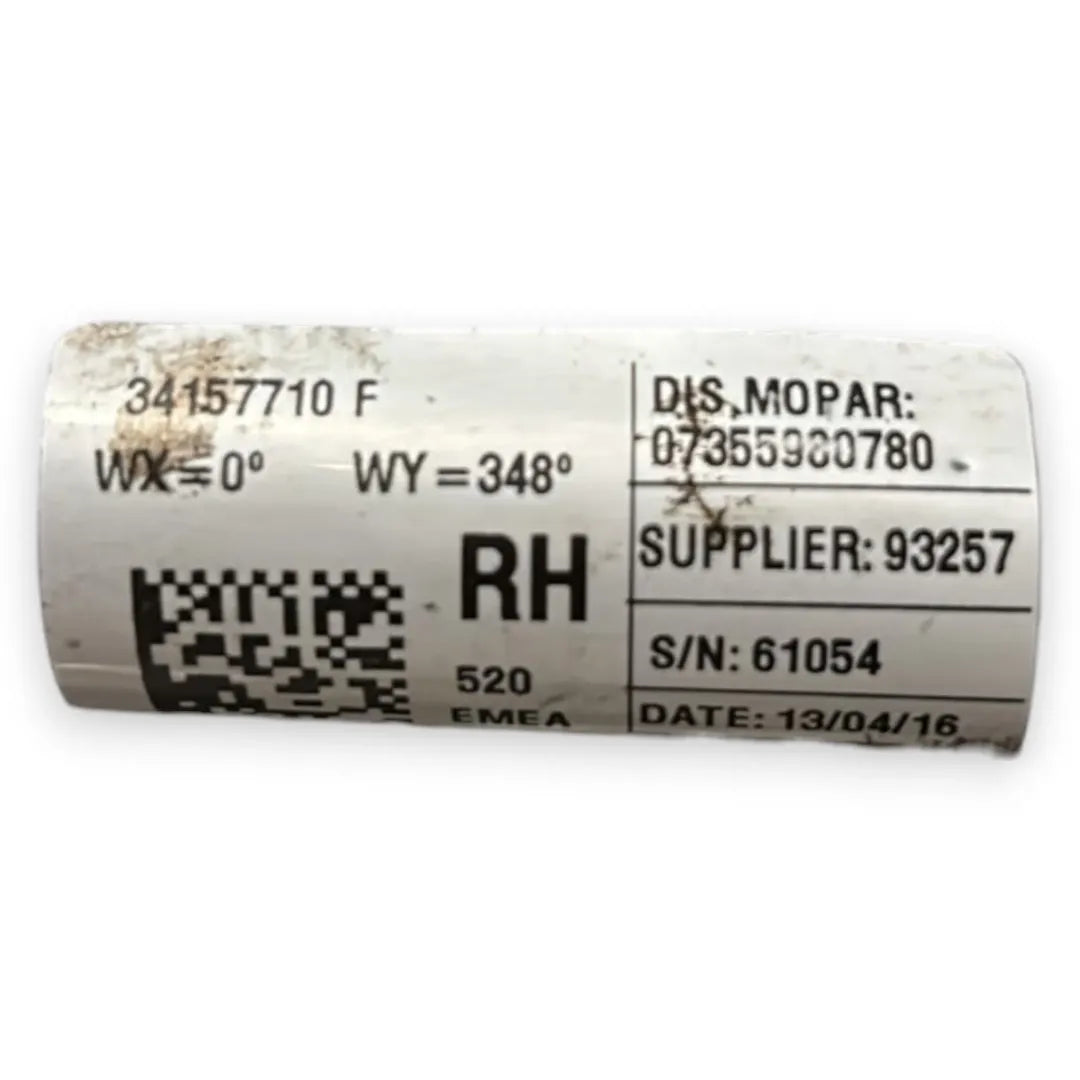 Dettaglio Cintura di sicurezza destra anteriore Jeep Renegade 5I OEM 735671594 - foto 3
