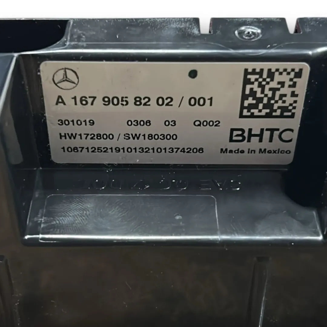 Dettaglio Blocco comando climatizzazione Mercedes-Benz Classe GLE V167 cod. A1679058202 - foto 3