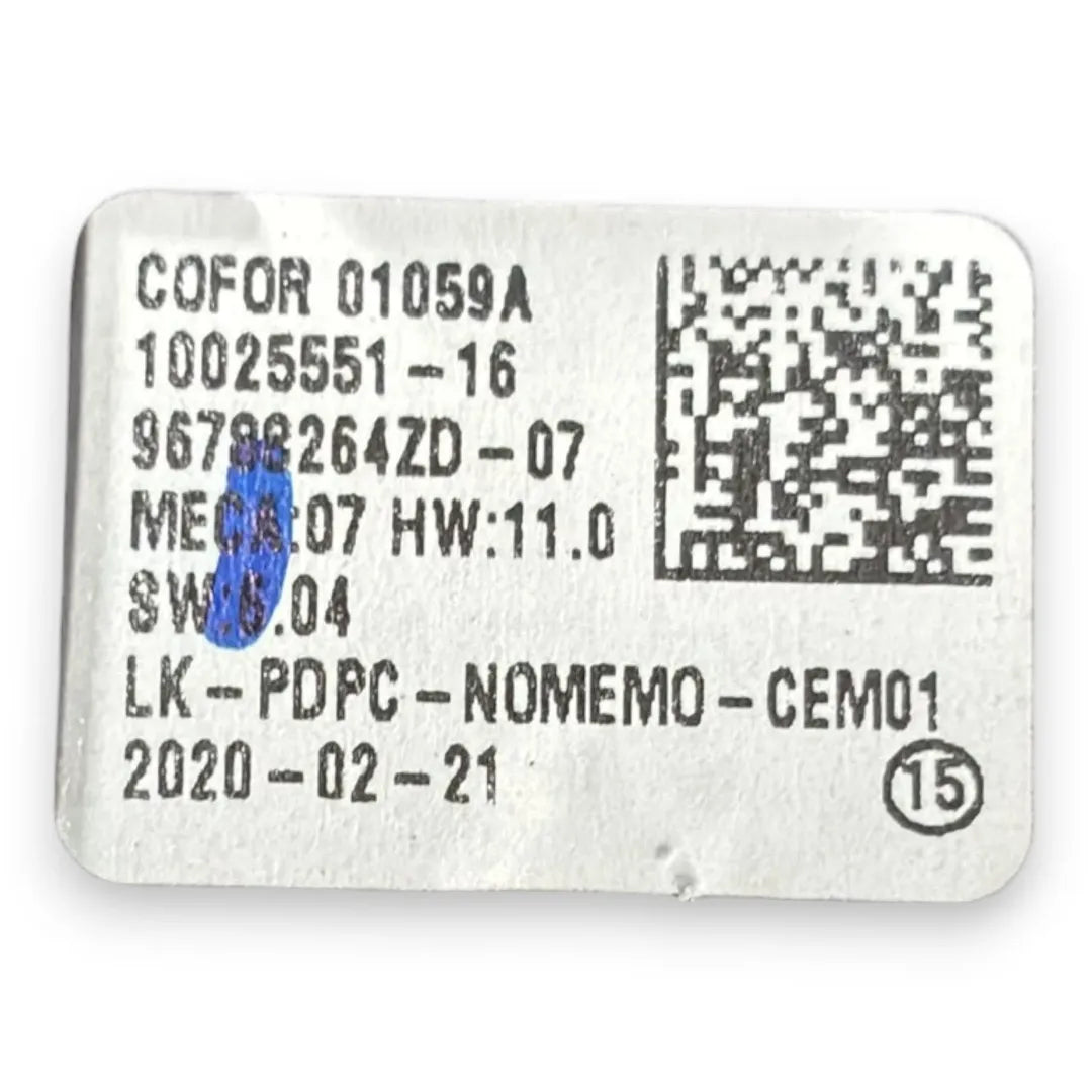 Dettaglio Pulsantiera alzacristalli sinistra Peugeot 2008 2019–2023 OEM 96788264ZD-07 - foto 3