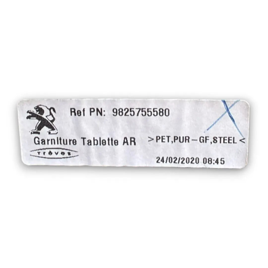 Dettaglio Cappelliera Peugeot 2008 2019–2023 OEM 9825755580 - foto 3