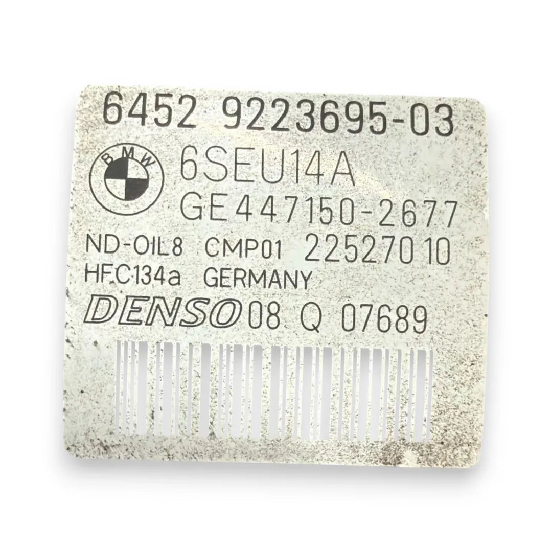 Dettaglio Compressore clima BMW Serie 1 5P F20 2011–2015 OEM 64529223694 - foto 3