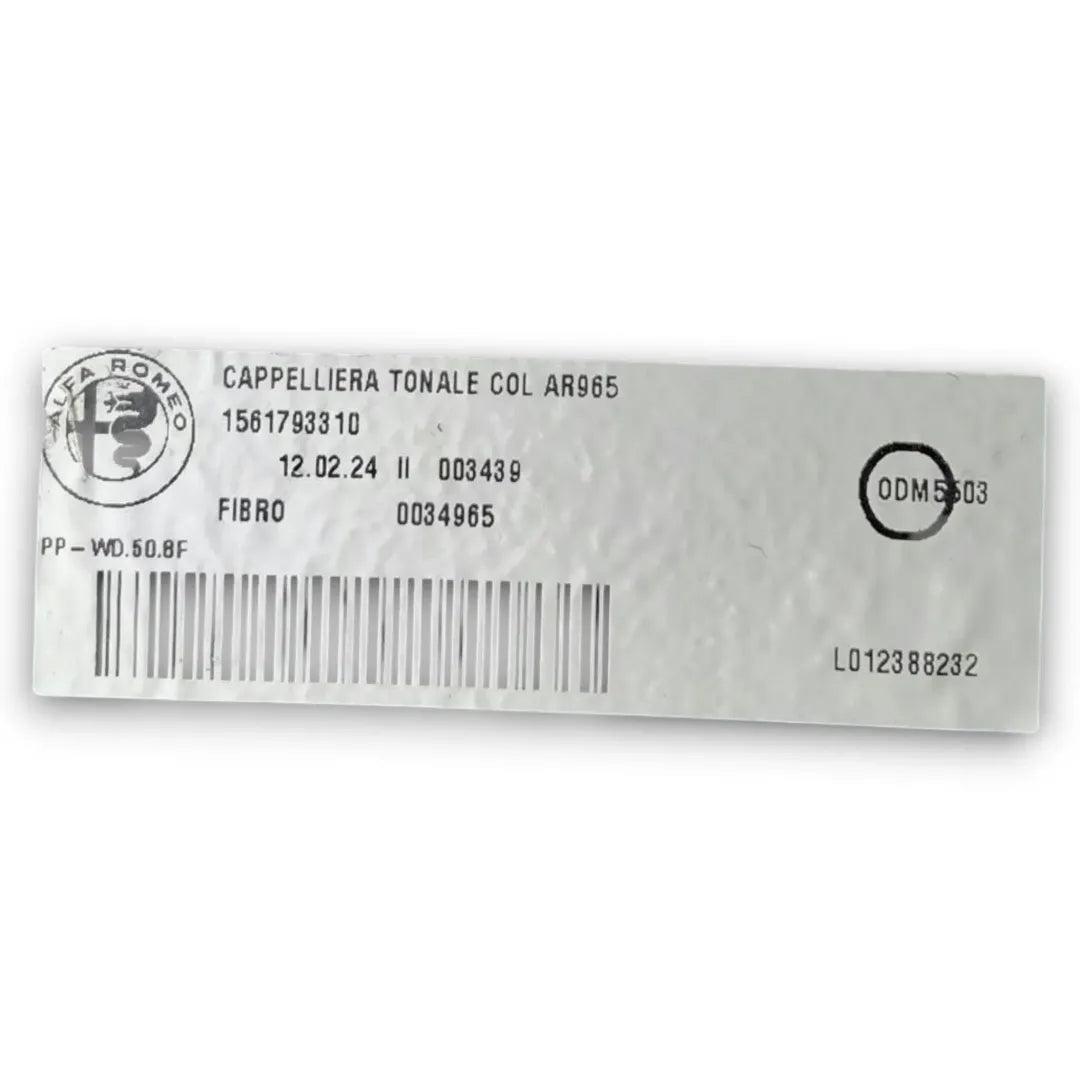 Dettaglio Cappelliera Alfa Romeo Tonale dal 2022 OEM 156179331 - foto 3