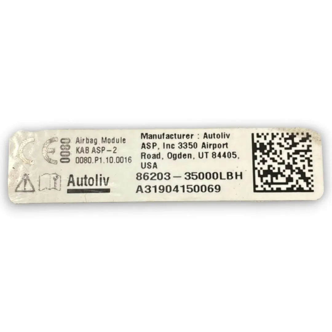 Dettaglio Airbag passeggero Ssangyong Tivoli OEM 8620235600 - foto 3
