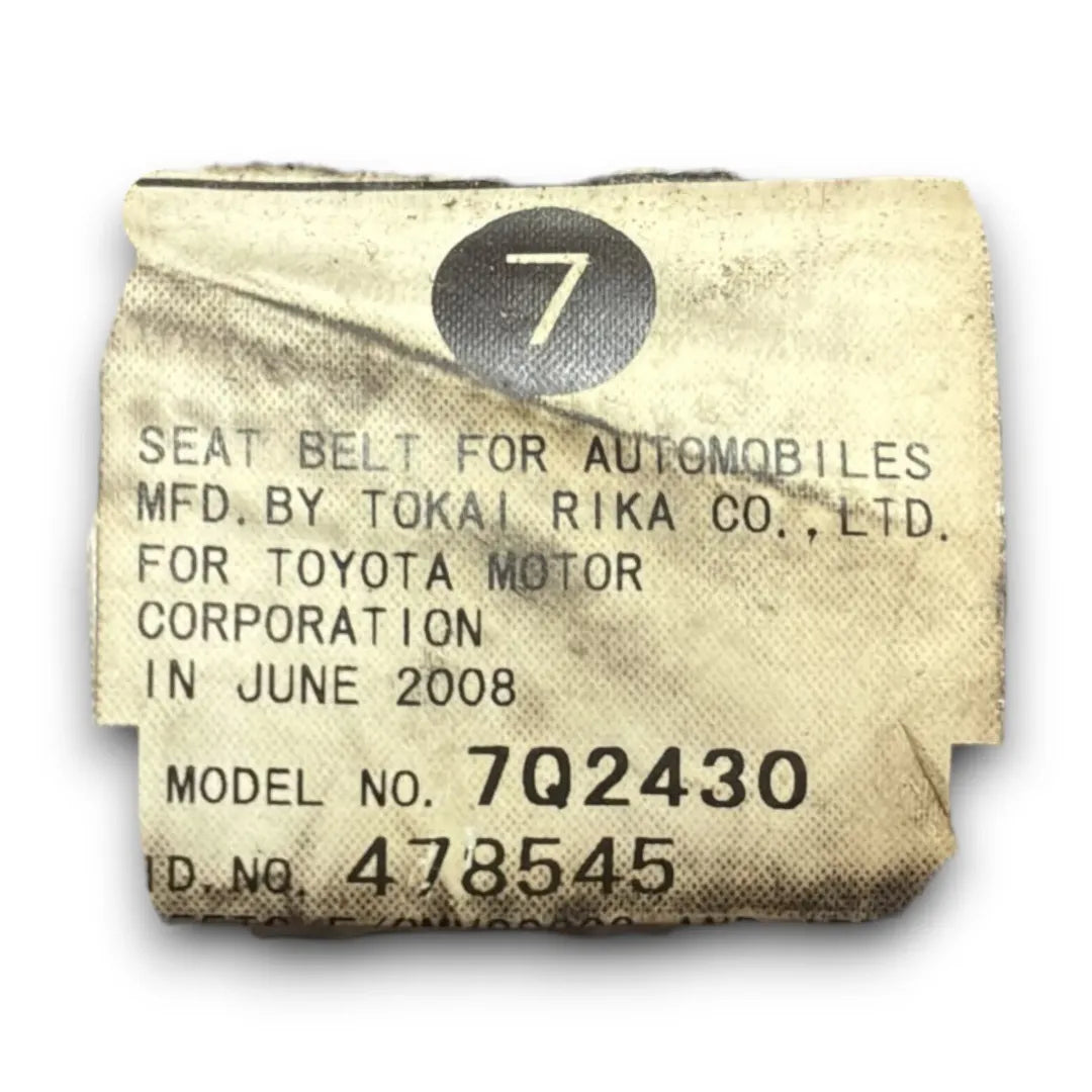 Dettaglio Cintura di sicurezza sinistra posteriore Toyota RAV 4 2ª Serie OEM 7337042141C2 - foto 3