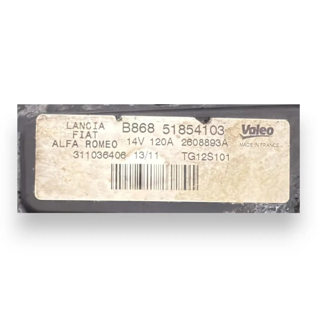 Dettaglio Alternatore Fiat Punto EVO 3J OEM 51984056 - foto 3