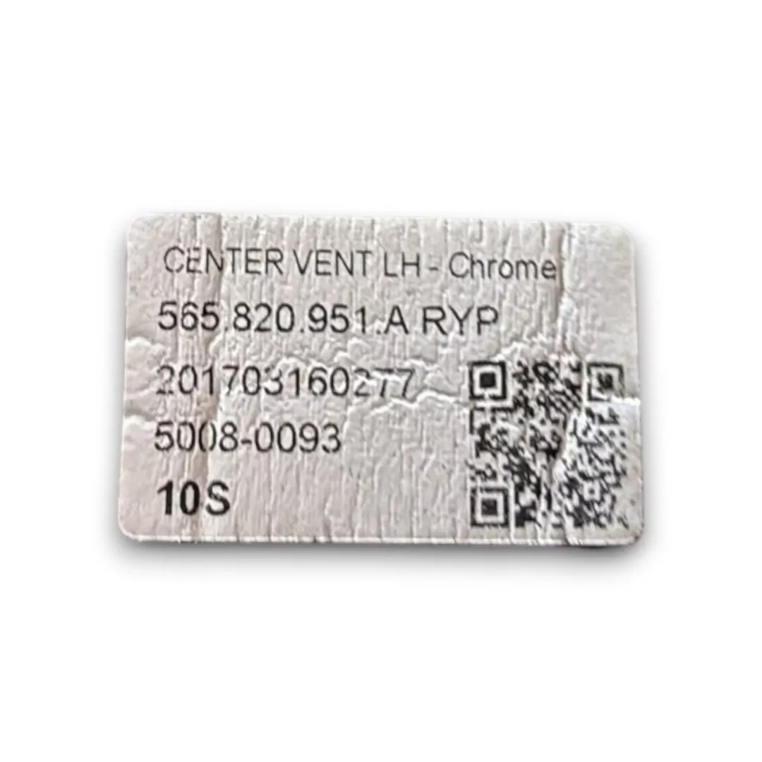 Dettaglio Bocchetta aria centrale cruscotto sinistra Skoda Kodiaq 2017–2021 OEM 565820951A - foto 3