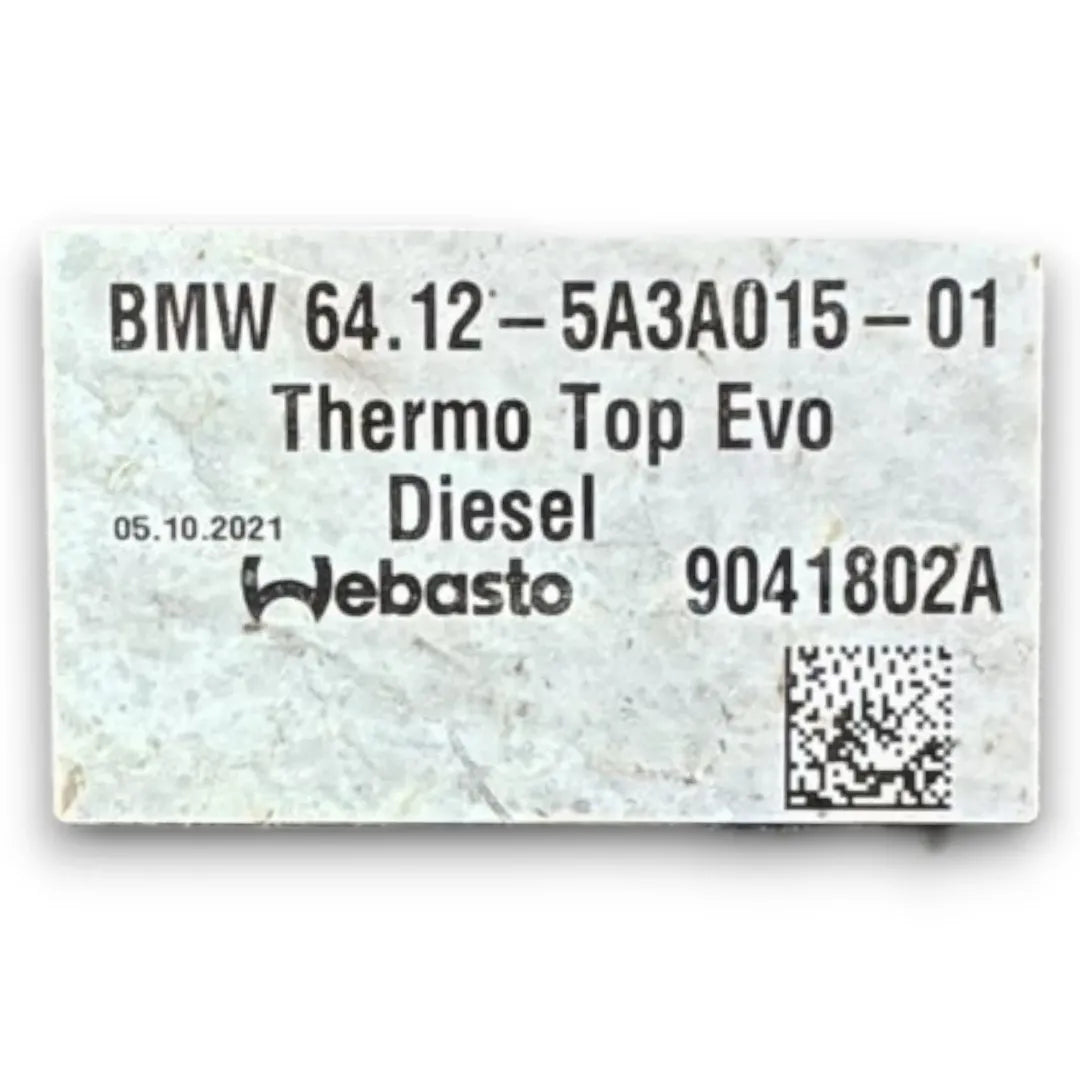 Dettaglio Gruppo riscaldatore abitacolo BMW X3 G01 LCI cod. 64.12-5A3A015 - foto 3