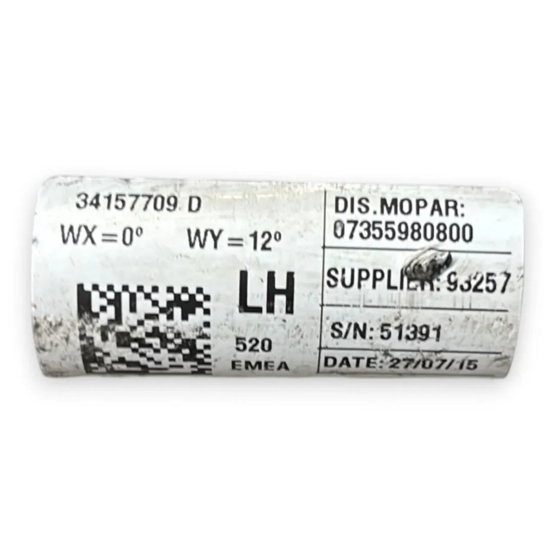Dettaglio Cintura di sicurezza anteriore sinistra Jeep Renegade OEM 735671598 - foto 3