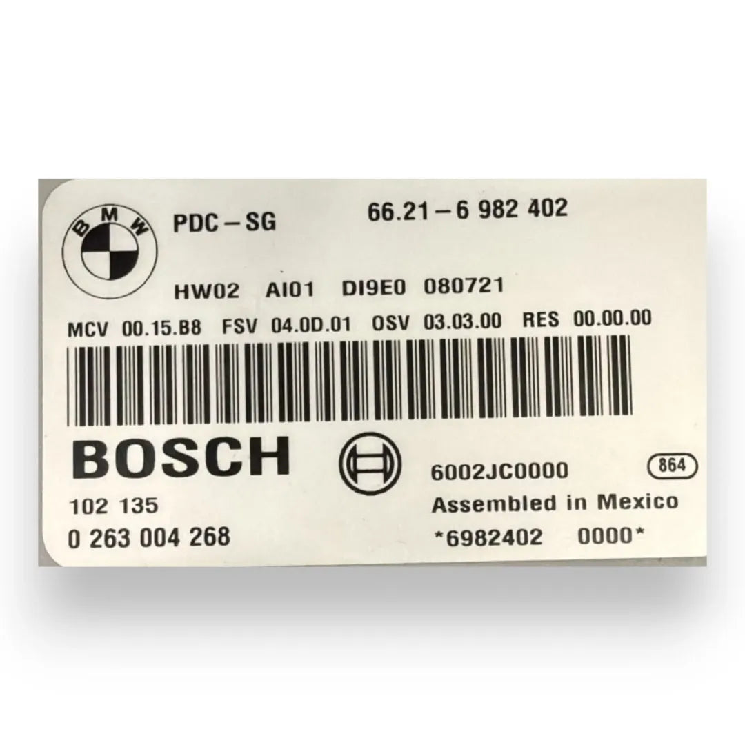 Dettaglio Centralina sensori di parcheggio BMW Serie 3 E90/E91 OEM 66209252639 - foto 3