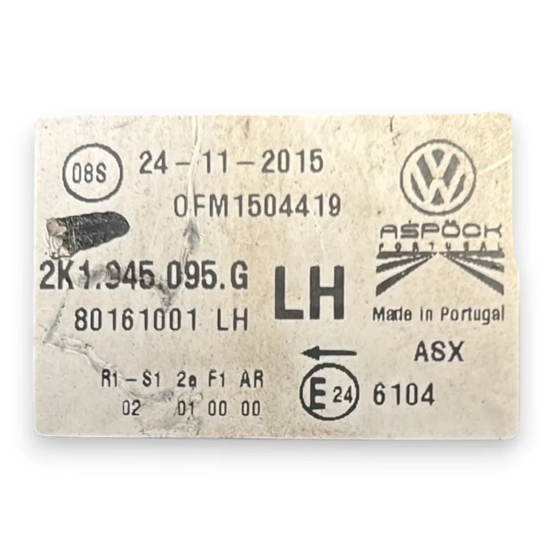 Dettaglio Fanale posteriore sinistro Volkswagen Caddy VAN 2015–2021 OEM 2K1945095G - foto 3