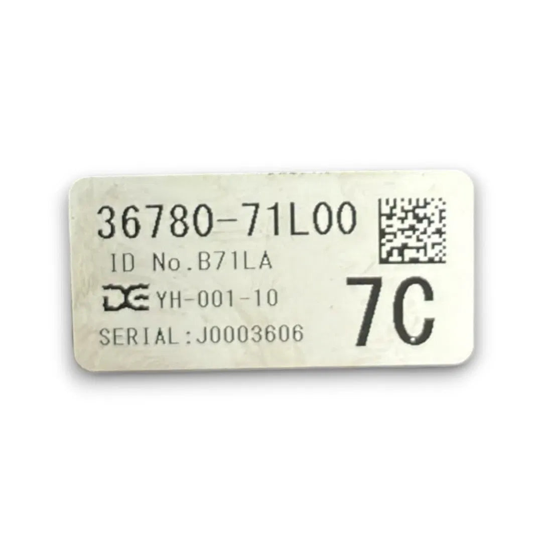 Dettaglio Body Computer Suzuki Swift 2010–2013 OEM 36780-71L00 - foto 3