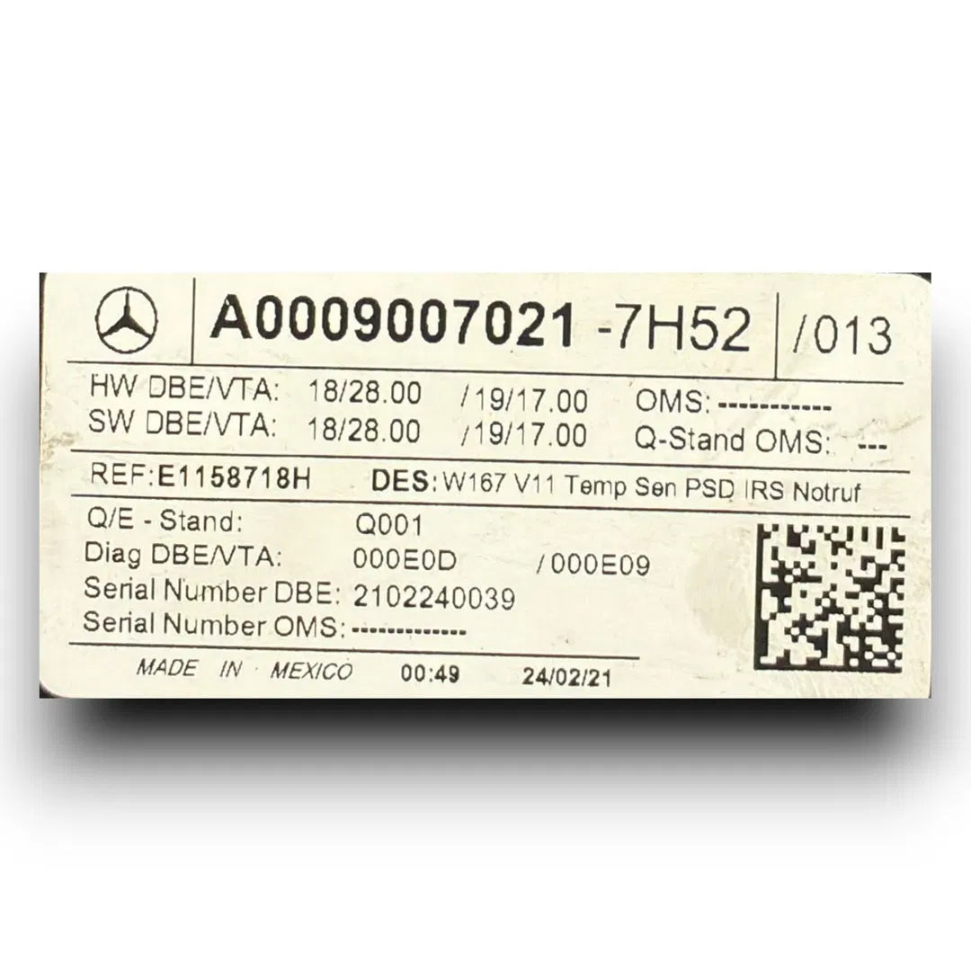Dettaglio Plafoniera anteriore di cortesia Mercedes-Benz Classe GLE Coupé dal 2020 OEM A0009007021 - foto 3
