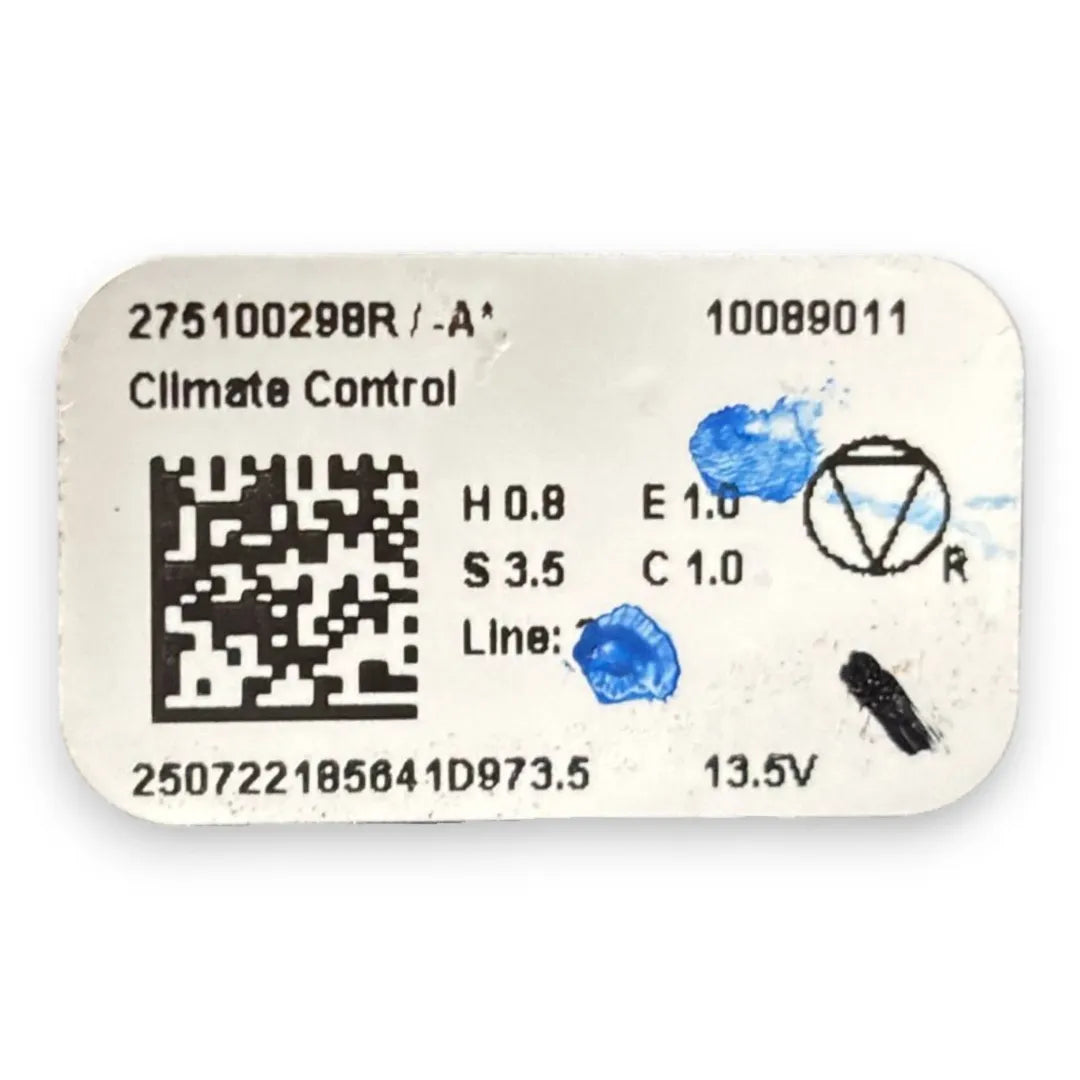 Dettaglio Blocco comando climatizzazione Dacia Sandero 3ª Serie OEM 275100298R - foto 3