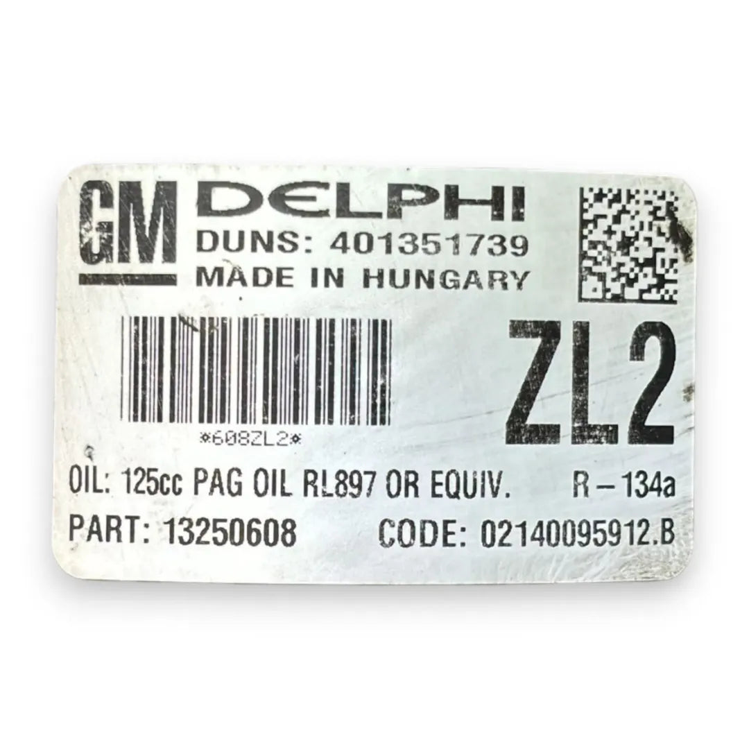 Dettaglio Compressore clima Opel Meriva S10 OEM 95518880 - foto 3