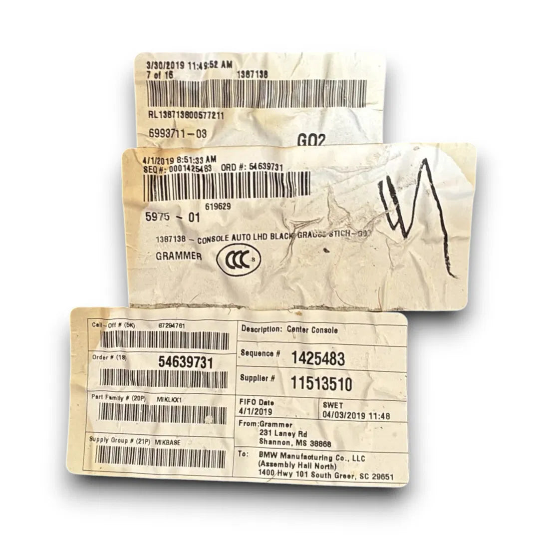 Dettaglio Consolle centrale BMW X4 G02 dal 2018 OEM 6993711 - foto 3