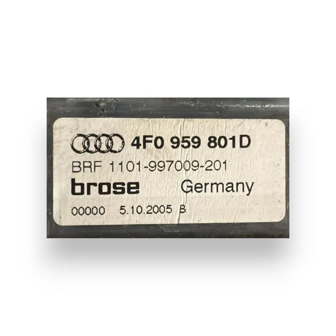 Dettaglio Motorino alzacristallo destro anteriore Audi A6 Allroad 4F OEM 4F0959802D - foto 3