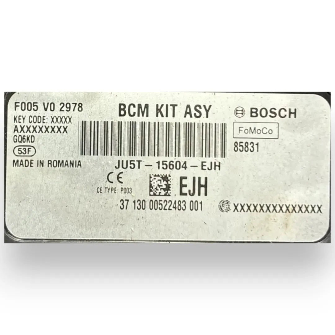 Dettaglio Body Computer Ford Fiesta VAN CCN cod. F005V02978 - foto 3