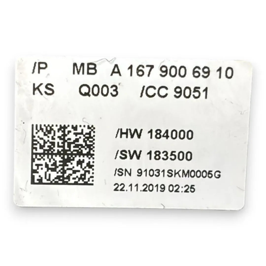 Dettaglio Blocco comando volante luci Mercedes-Benz Classe GLE V167 cod. A1679006910 - foto 3