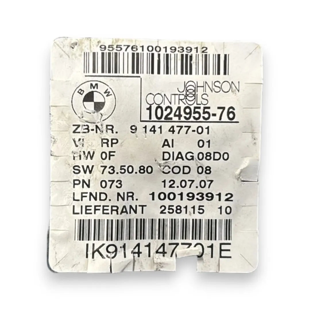 Dettaglio Quadro strumenti con tachimetro e contachilometri BMW Serie 1 E87 cod. 1024955-76 - foto 3