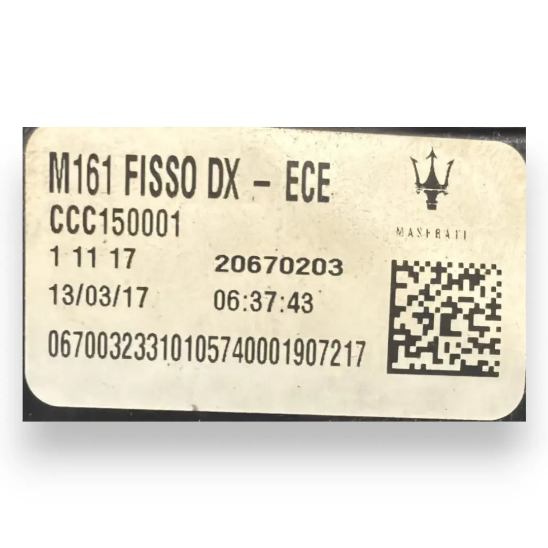 Dettaglio Fanale posteriore esterno destro Maserati Levante OEM 670032331 - foto 3
