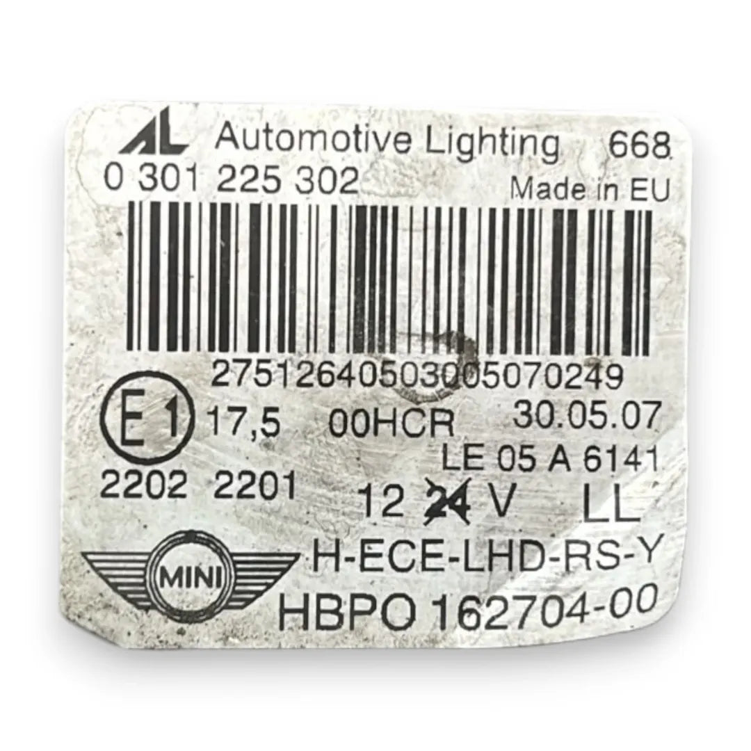 Dettaglio Faro anteriore destro MINI R56 LCI OEM 63127292050 - foto 3