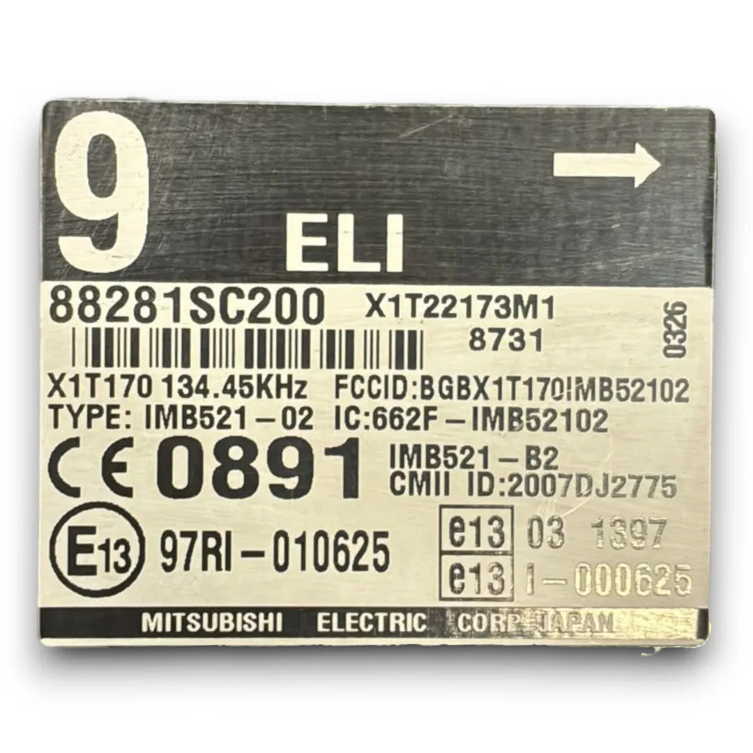 Dettaglio Centralina sistema keyless Subaru Forester 3ª Serie 2008–2013 OEM 88281SC200 - foto 3