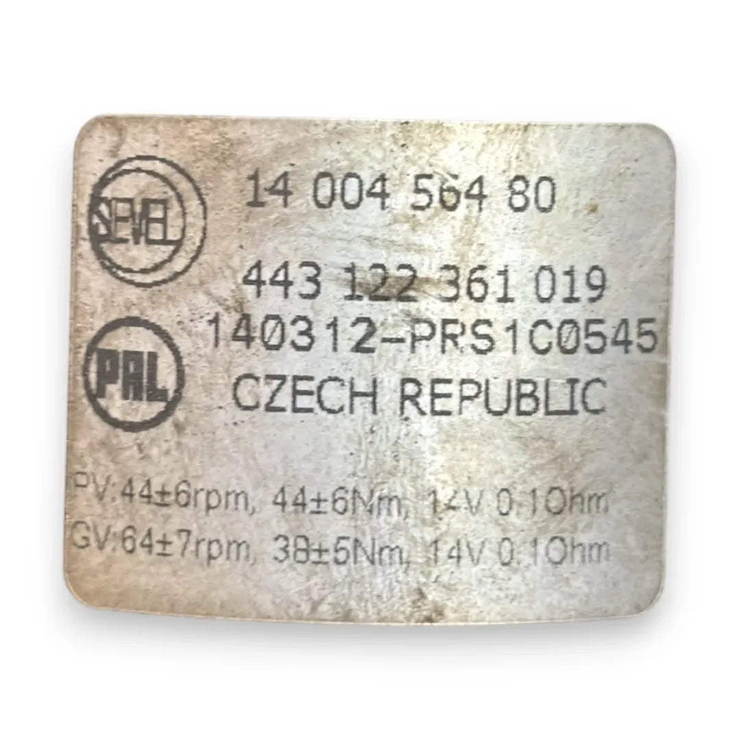 Dettaglio Meccanismo tergiparabrezza con motorino Fiat Scudo 3H cod. 1400456480 - foto 3