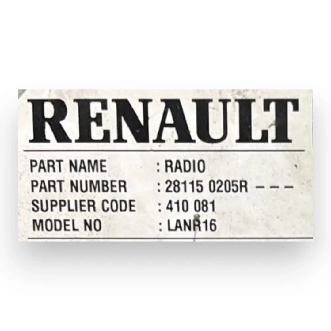 Dettaglio Autoradio Renault Megane 4ª Serie OEM 281157506R - foto 3