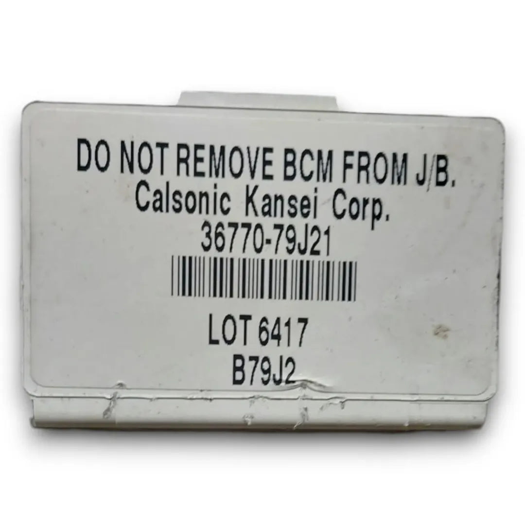 Dettaglio Body Computer Fiat Sedici 2006–2011 OEM 36770-79J21 - foto 3