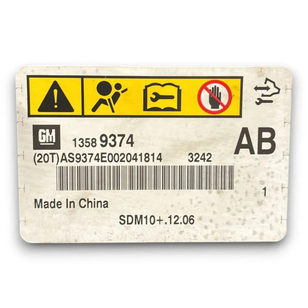 Dettaglio Centralina airbag Opel Meriva S10 OEM 13599653 - foto 3