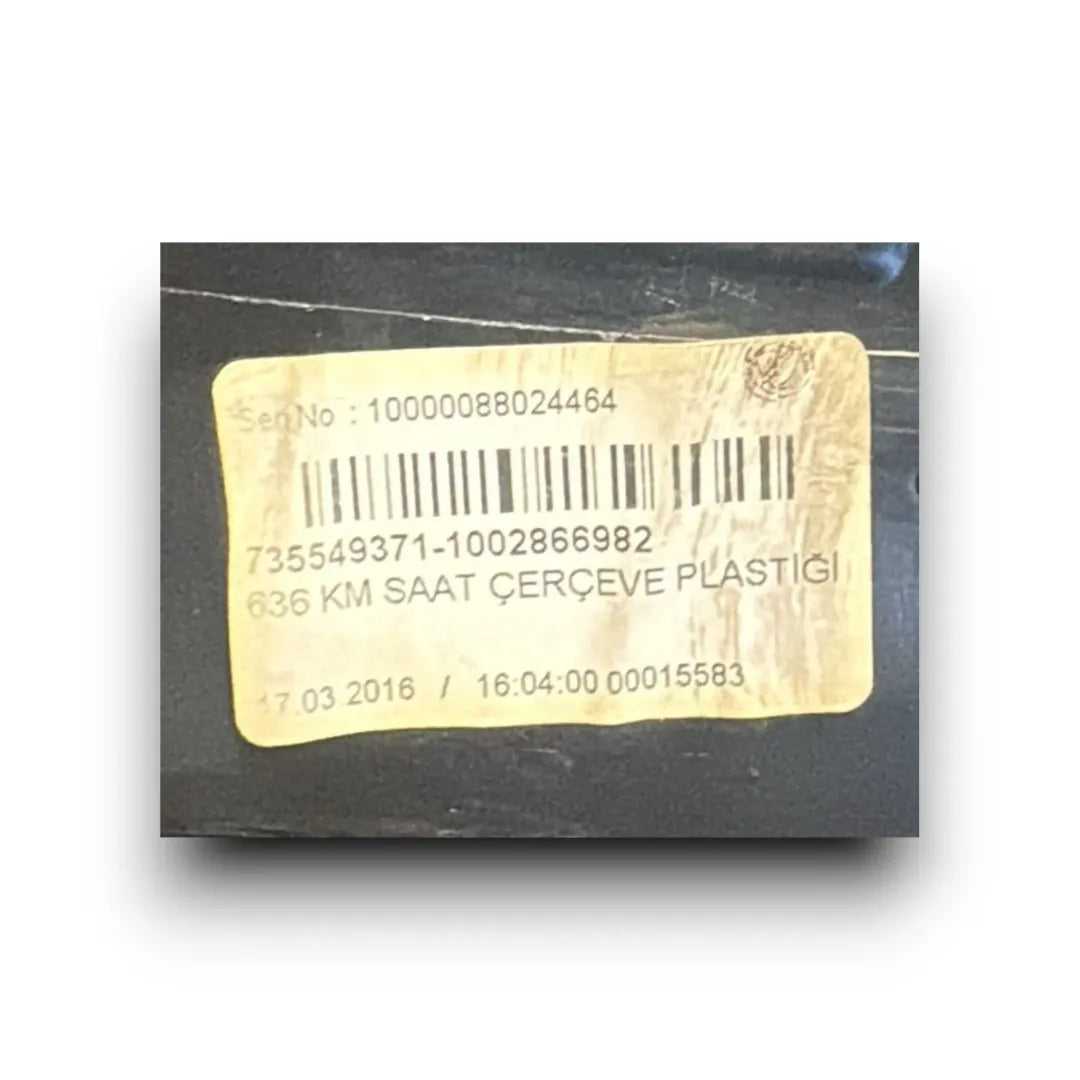 Dettaglio Cornice quadro strumenti Fiat Doblò 4V OEM 735706590 - foto 3