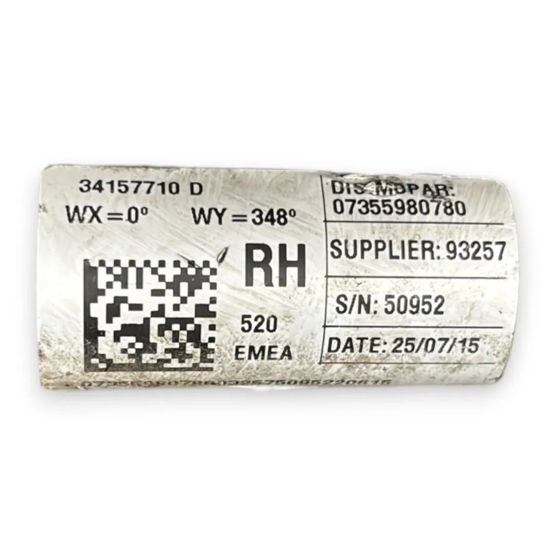 Dettaglio Cintura di sicurezza anteriore destra Jeep Patriot OEM K1BS041K7AC - foto 3
