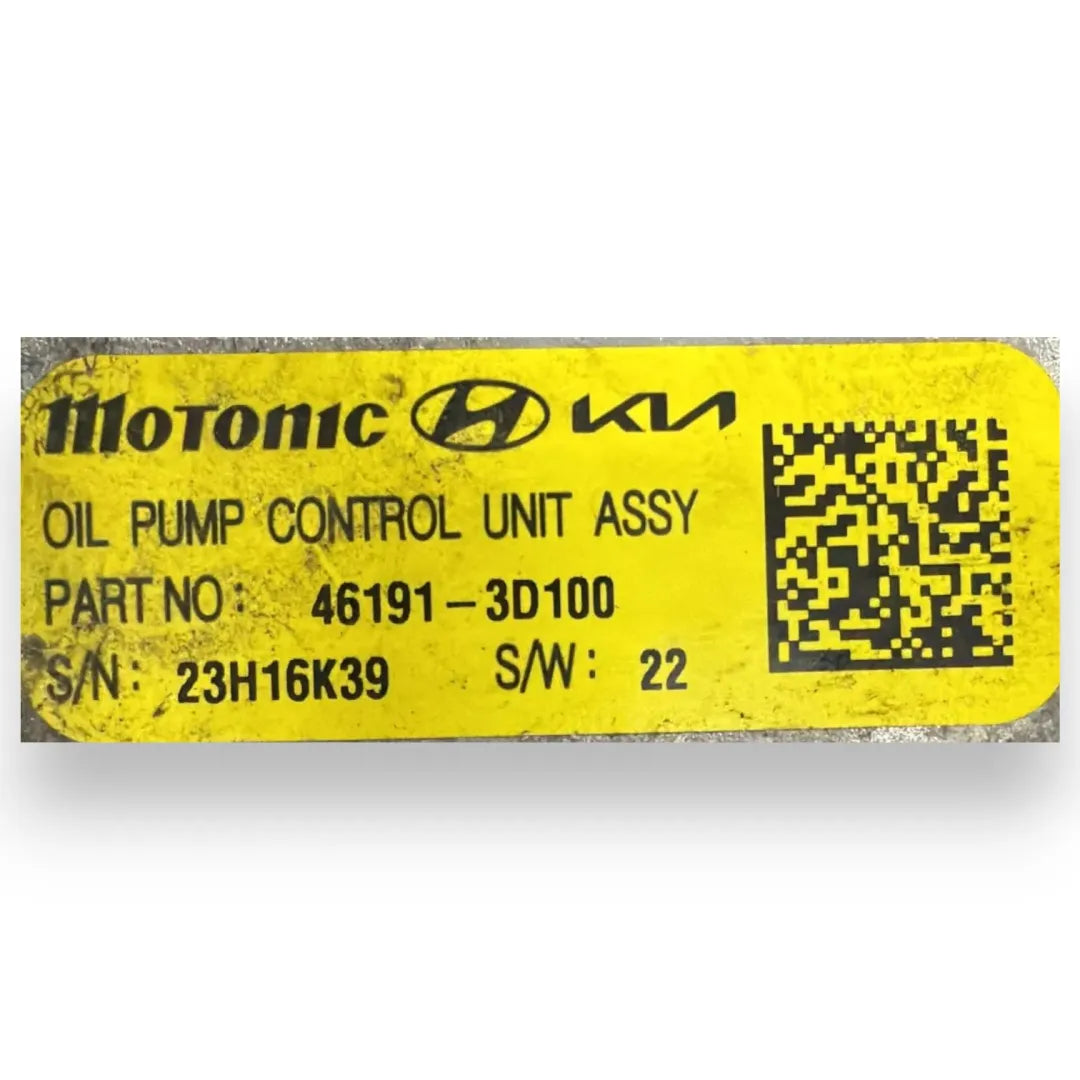Dettaglio Centralina comando pompa olio Kia Sportage 4ª Serie 2018–2022 cod. 46191-3D100 - foto 3