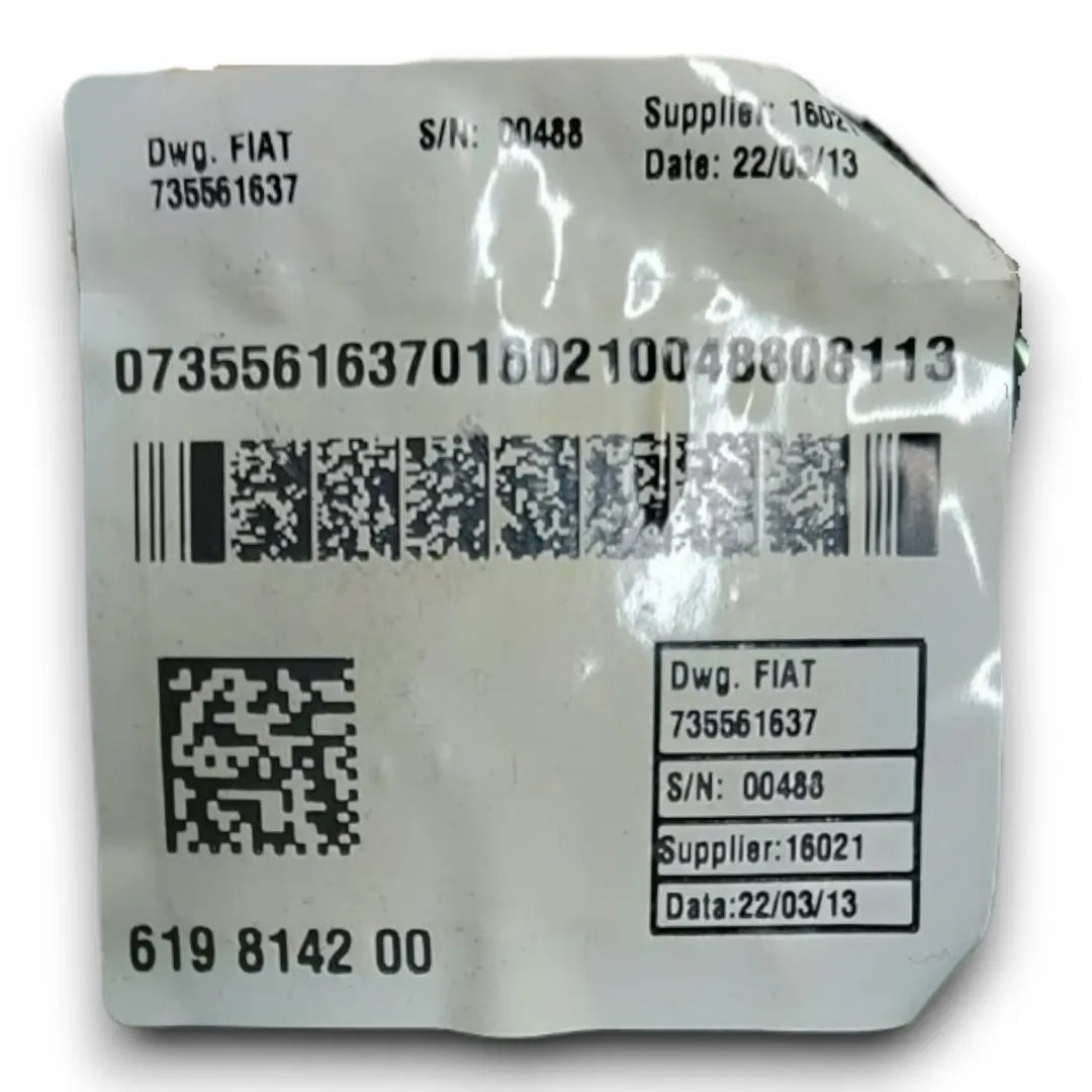 Dettaglio Cintura di sicurezza posteriore destra Fiat Panda III 2011–2017 OEM 735634308 - foto 3