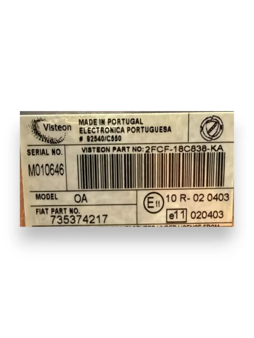 Dettaglio Autoradio Fiat Stilo 2V cod. 735374217 - foto 3