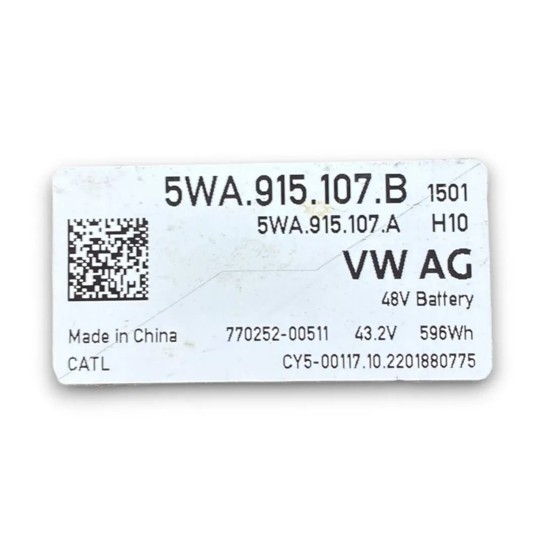 Dettaglio Batteria 48V mild hybrid Skoda Octavia dal 2020 cod. 5WA915107B - foto 3