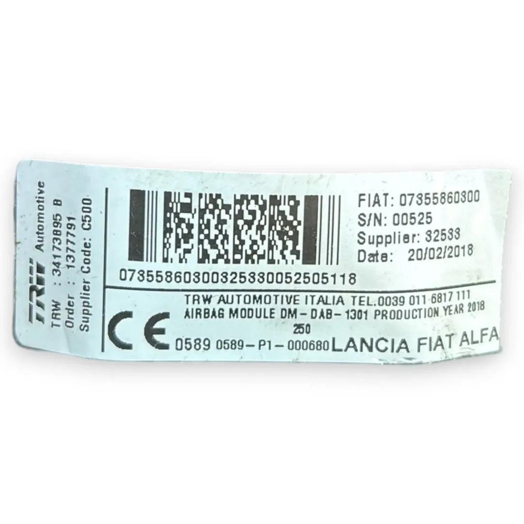 Dettaglio Airbag volante cod. 07355860300 - foto 3