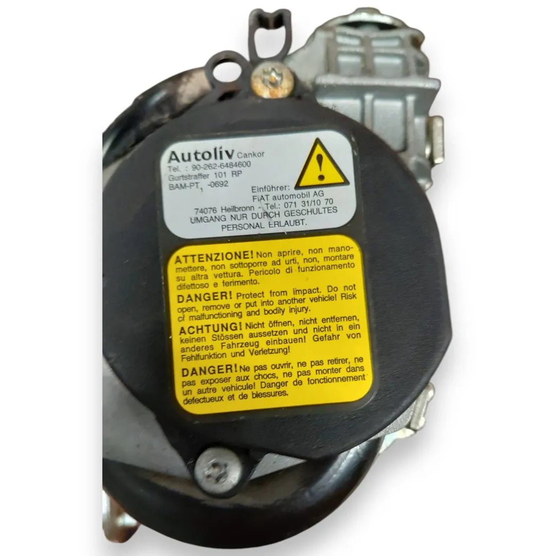 Dettaglio Cintura di sicurezza anteriore sinistra Fiat Qubo 3N OEM 735632225 - foto 3