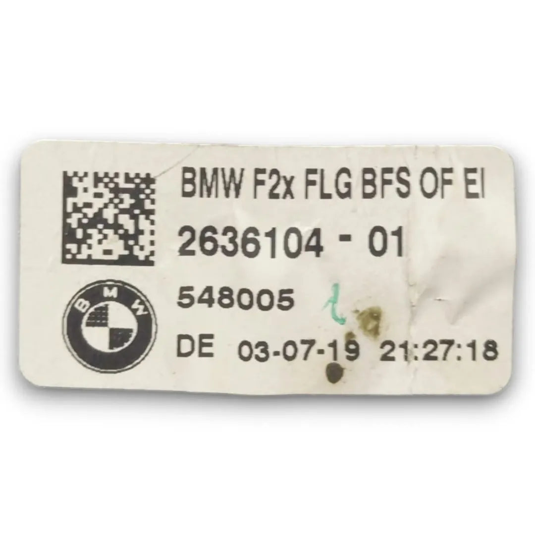 Dettaglio Bocchetta aria laterale cruscotto destra BMW Serie 2 Coupé F22 dal 2013 OEM 2636104-01 - foto 3