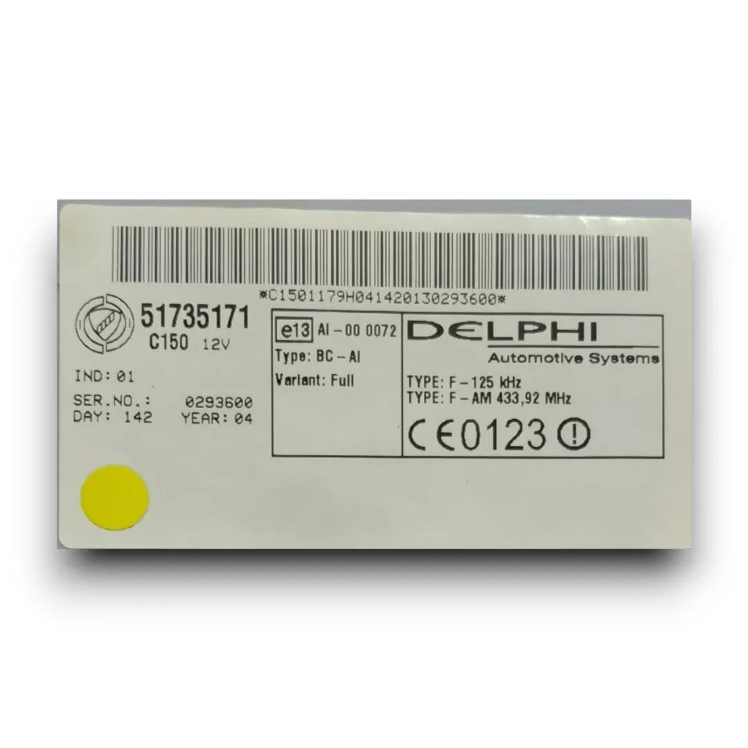 Dettaglio Body Computer Fiat Punto EVO 2009–2013 cod. 51735171 - foto 3