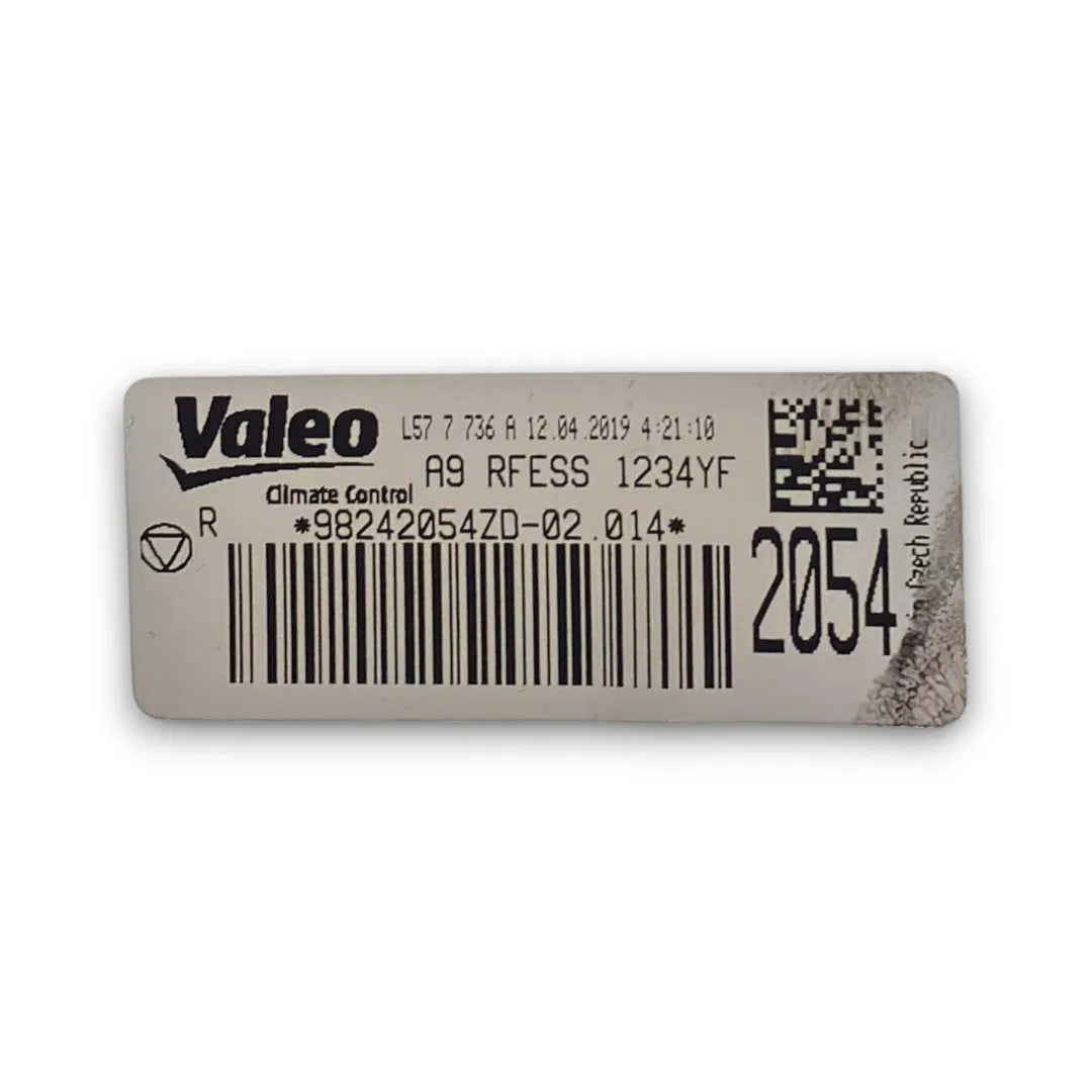 Dettaglio Gruppo riscaldatore abitacolo Peugeot 208 2015–2020 OEM 98242054ZD - foto 3