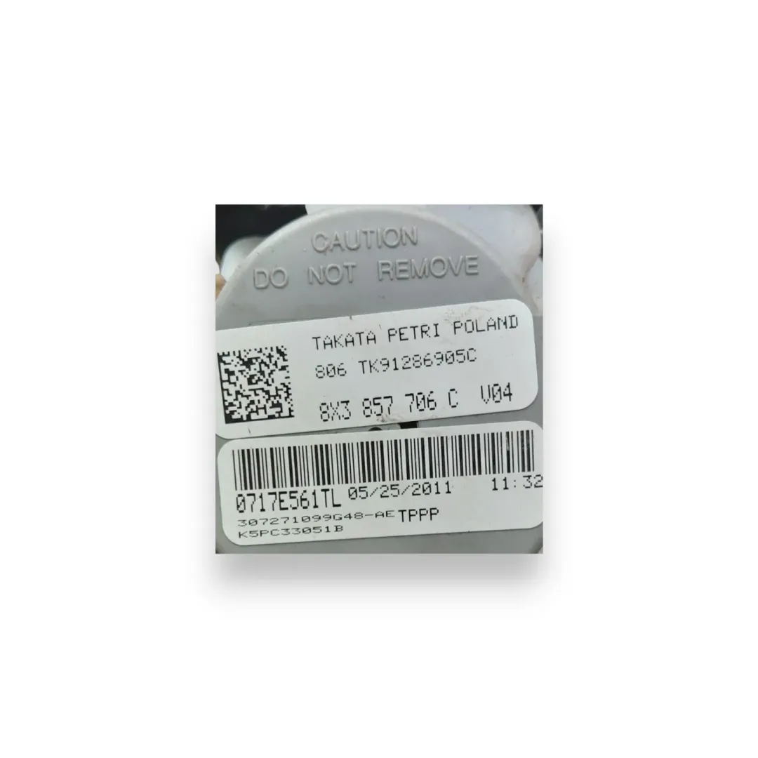 Dettaglio Cintura di sicurezza destra anteriore Audi A1 8X OEM 8X3857706EV04 - foto 3