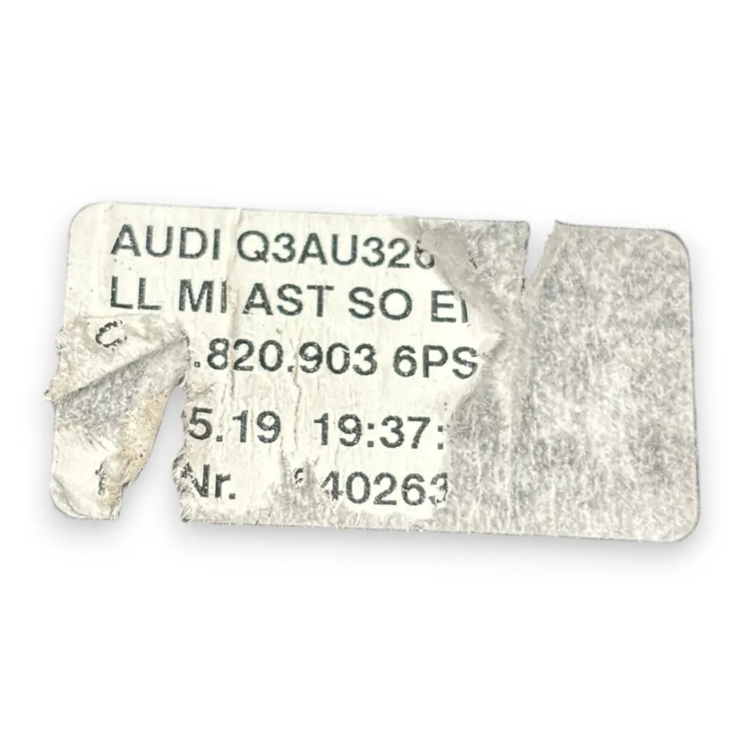Dettaglio Bocchetta aria centrale cruscotto Audi Q3 F3B OEM 83B8209036PS - foto 3