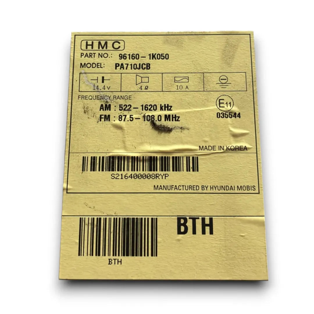 Dettaglio Autoradio Hyundai ix20 2010–2015 OEM 96160-1K050 - foto 3