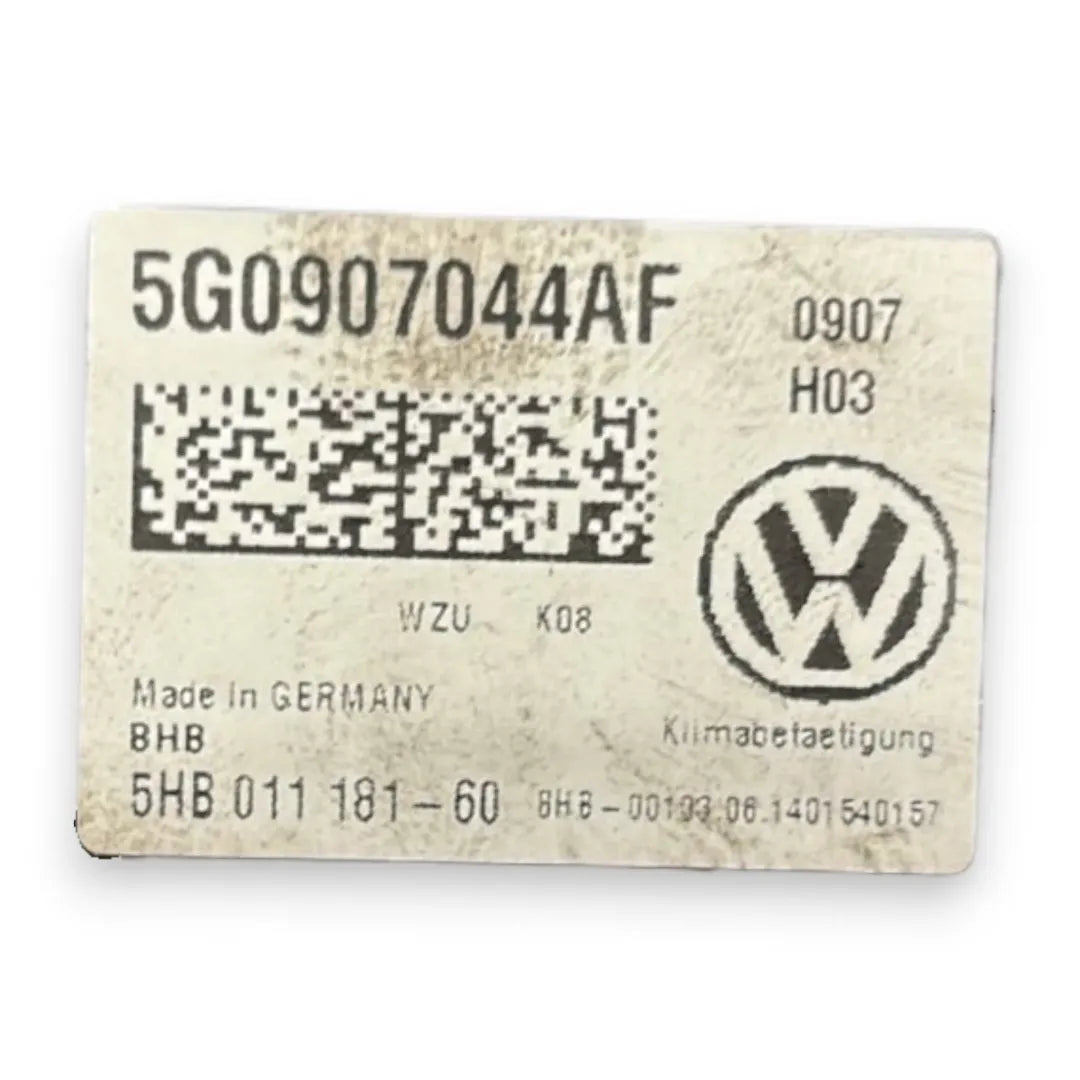 Dettaglio Comando clima Volkswagen Golf VII dal 2012 OEM 5G0907044AF - foto 3