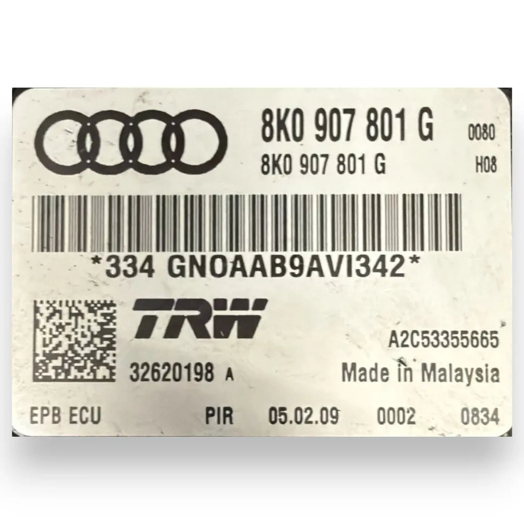 Dettaglio Centralina freno di stazionamento elettromeccanico Audi Q5 8R OEM 8K0907801N - foto 3
