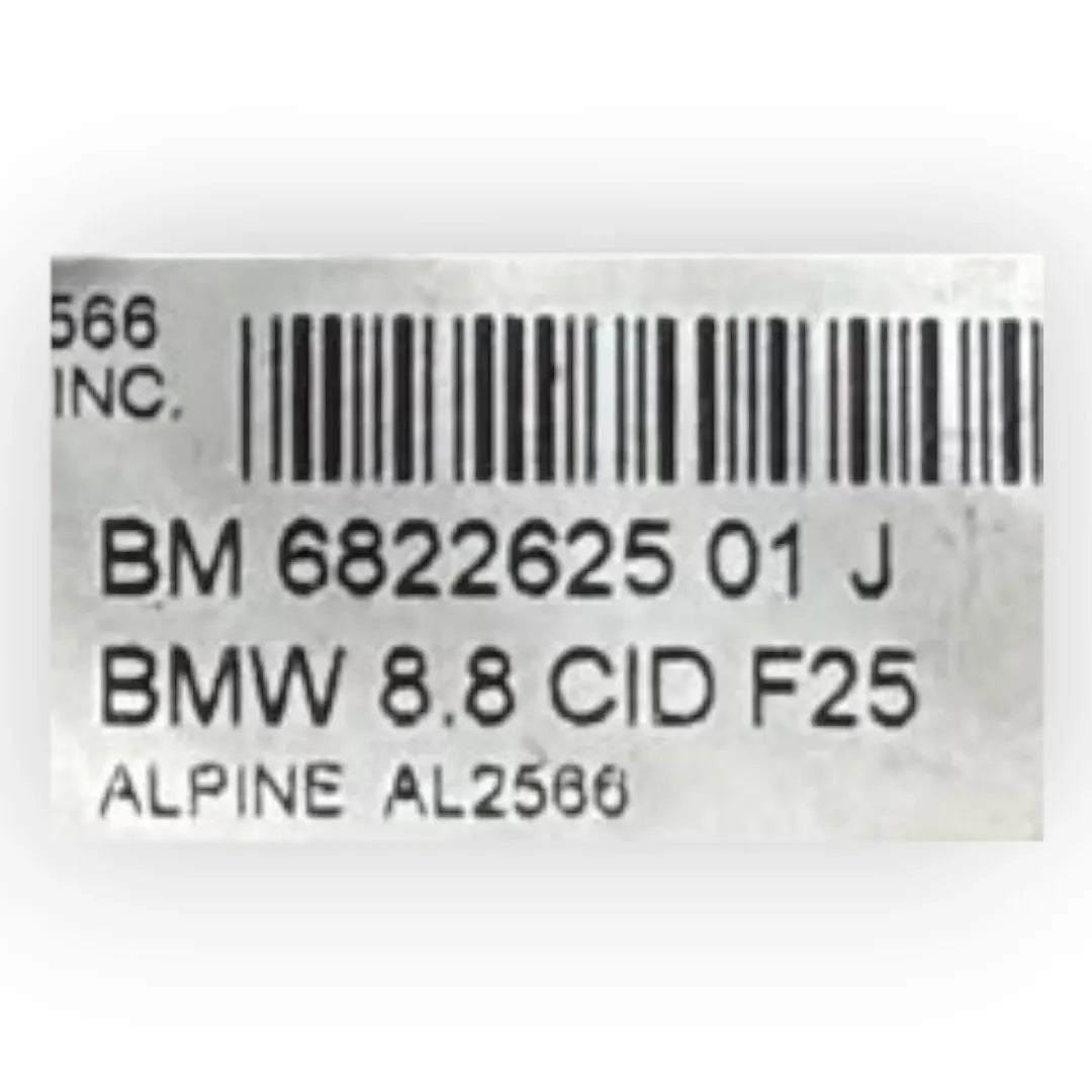 Dettaglio Display multifunzione BMW X4 F26 cod. 6822625-01 - foto 3