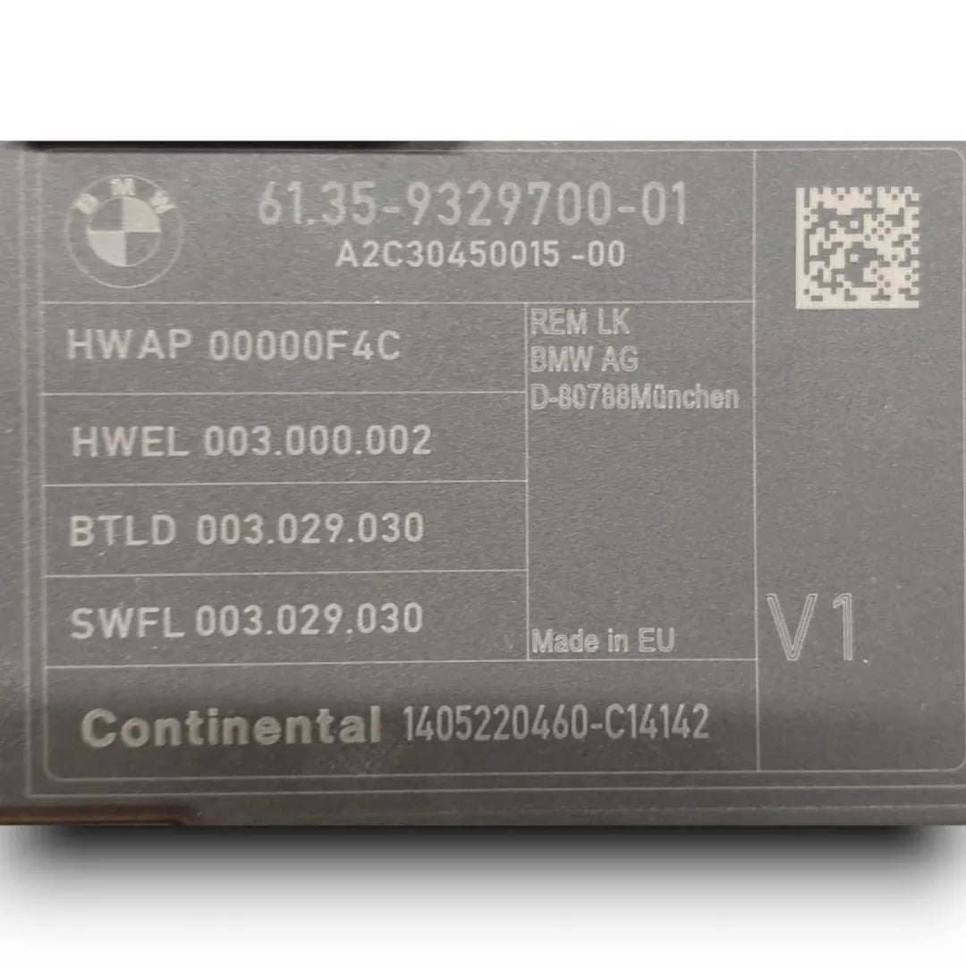 Dettaglio Centralina comfort BMW Serie 1 5P F20 cod. 61.35-9329700-01 - foto 3
