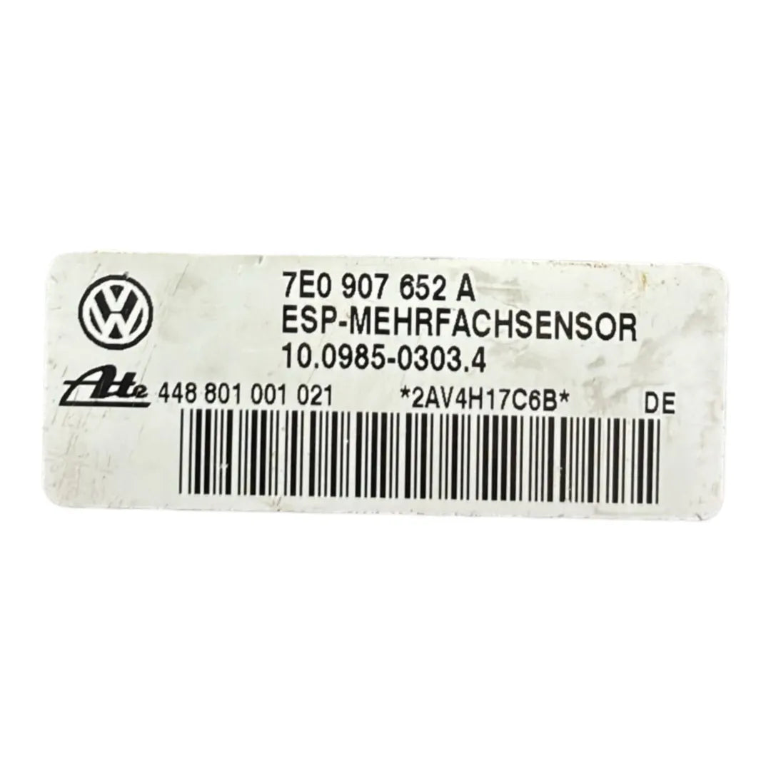 Dettaglio Sensore controllo stabilità ESP Volkswagen Touareg 7L cod. 7E0907652A - foto 3